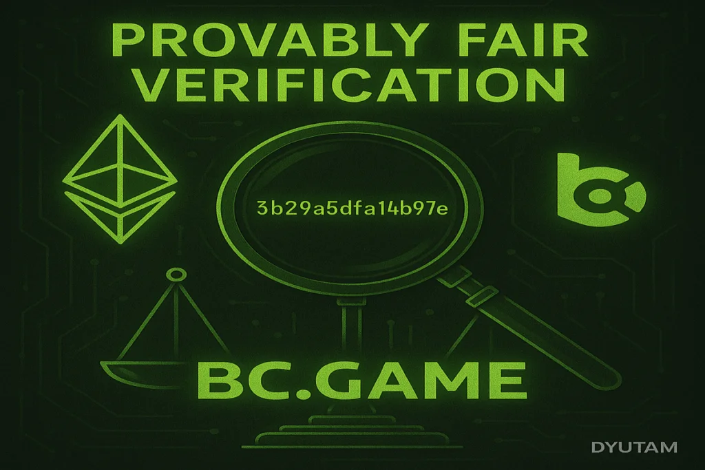 bcgame provably fair verification