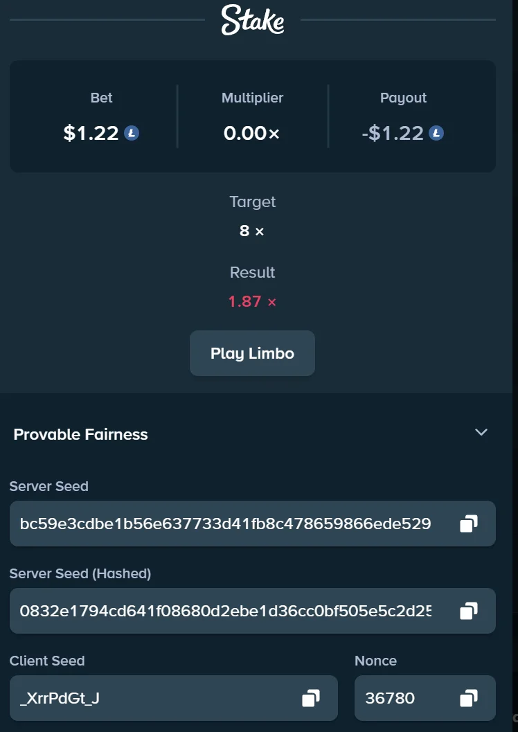 Copying seeds from Stake