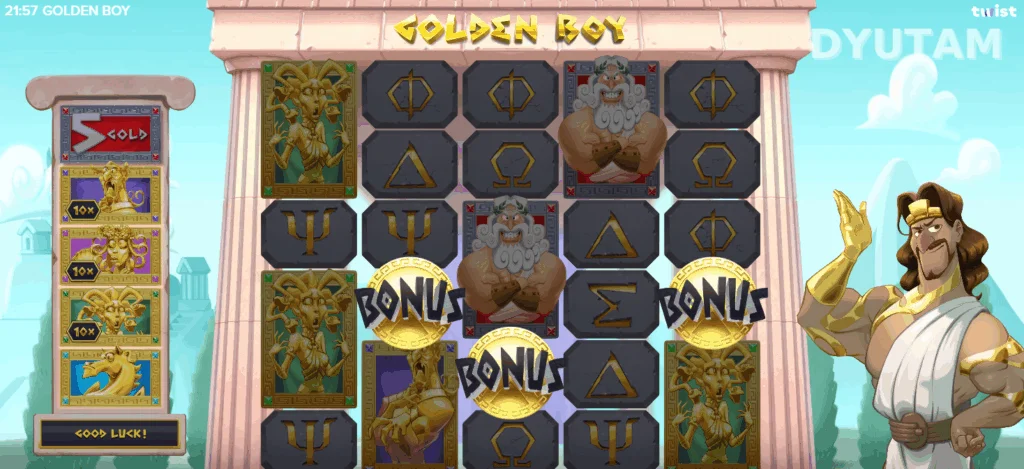 Golden boy twist gaming