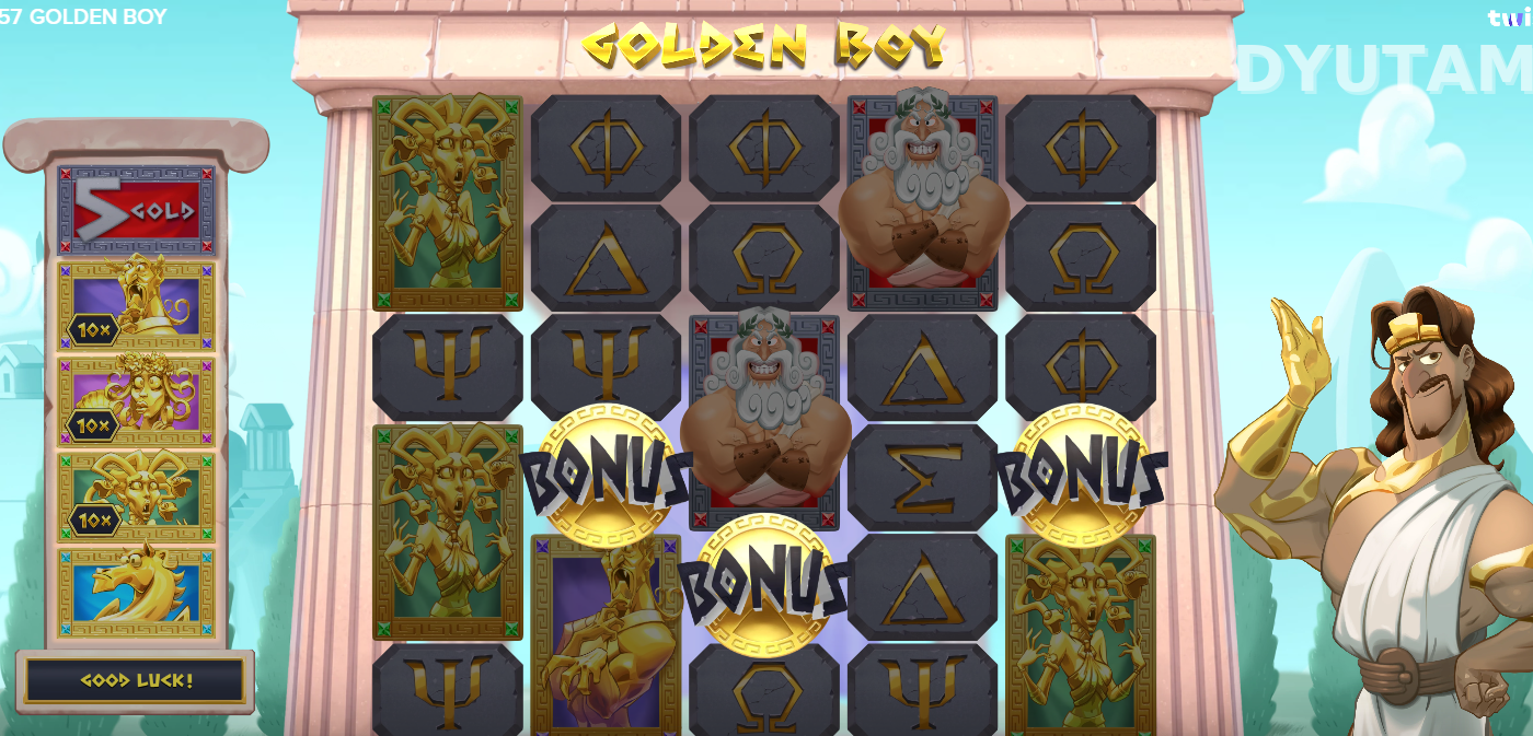 Golden Boy (Twist Gaming) Review – RTP, Max Win, Volatility & Bonus Features