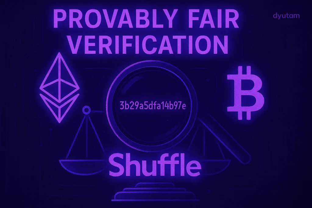 shuffle provably fair verification tools