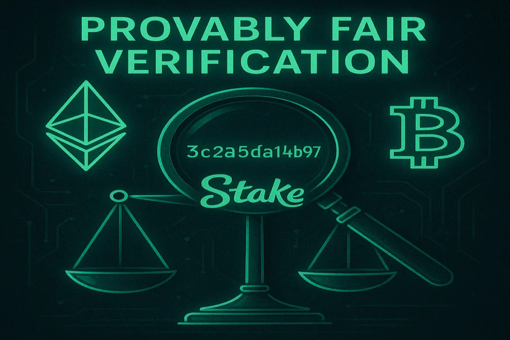 stake provably fair verificaiton