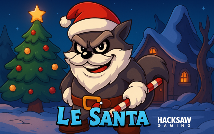 Le Santa Slot Review, Demo Play: Smokey’s 20,000x Christmas Heist