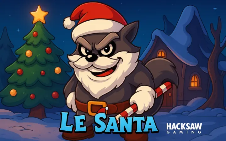 Le Santa Slot Review, Demo Play: Smokey’s 20,000x Christmas Heist