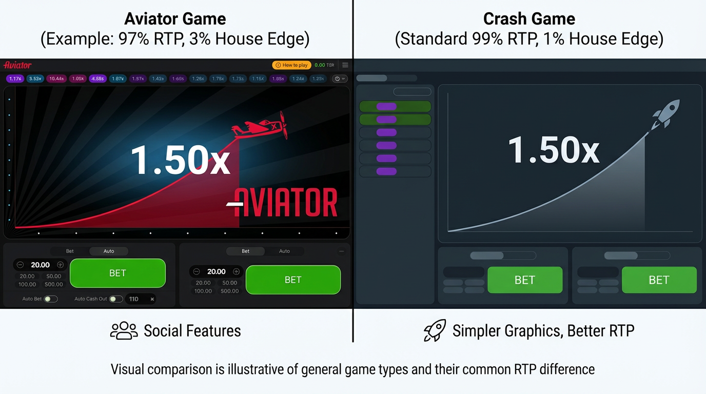 aviator vs crash game