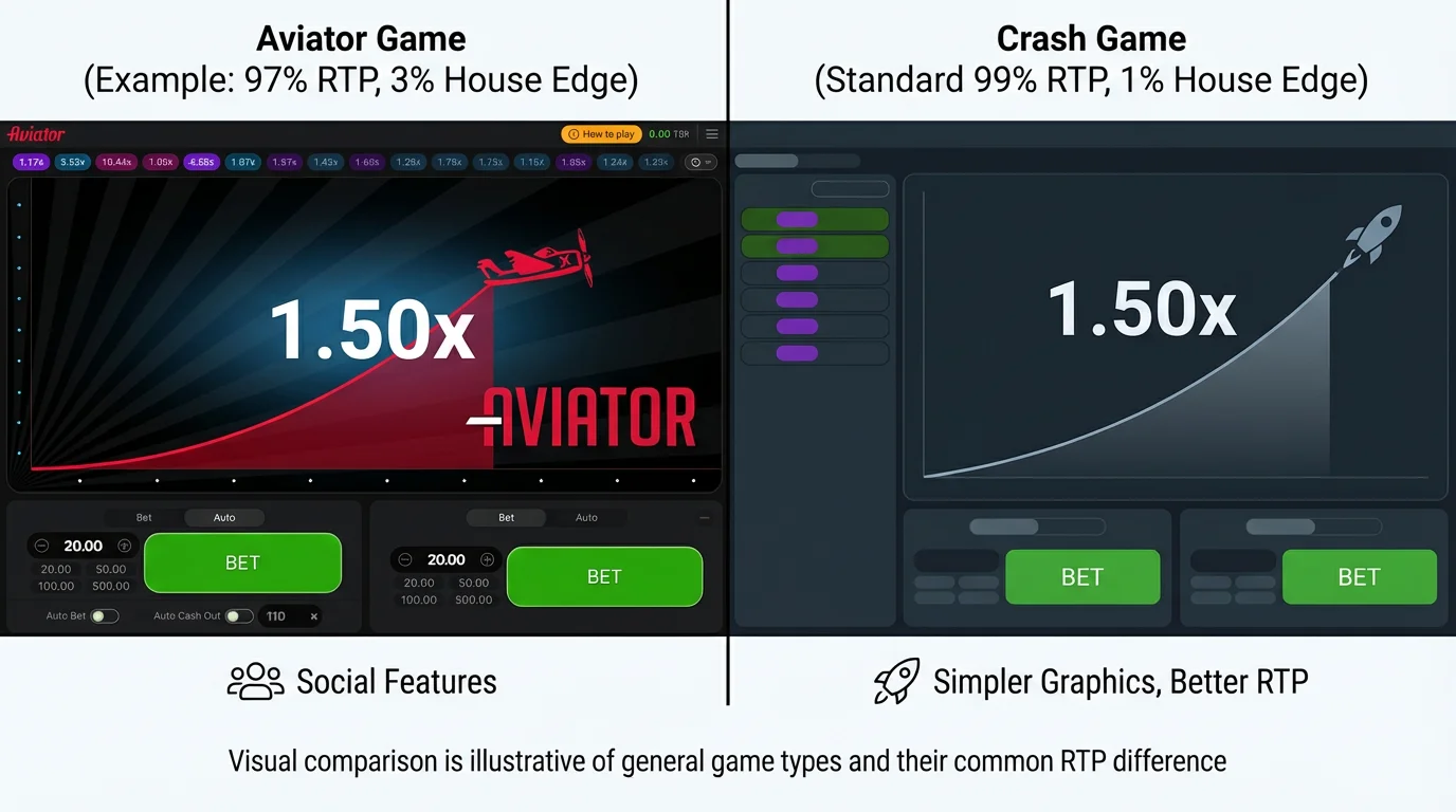 aviator vs crash game