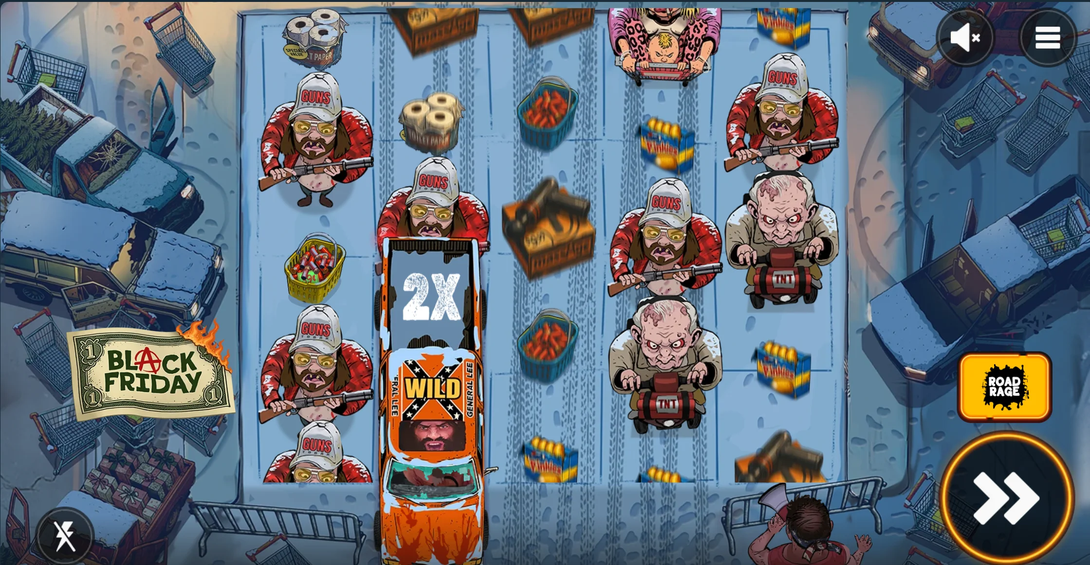 black friday by shady lady road rage spins