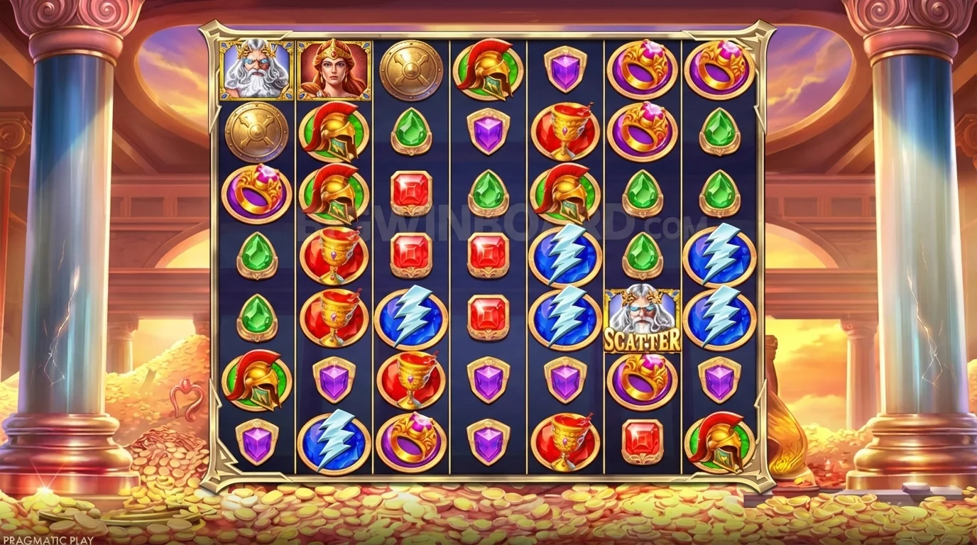 Fortune of Olympus slot game reels