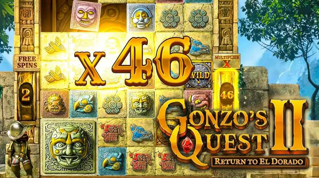 gonzo quest slot theme mechanics