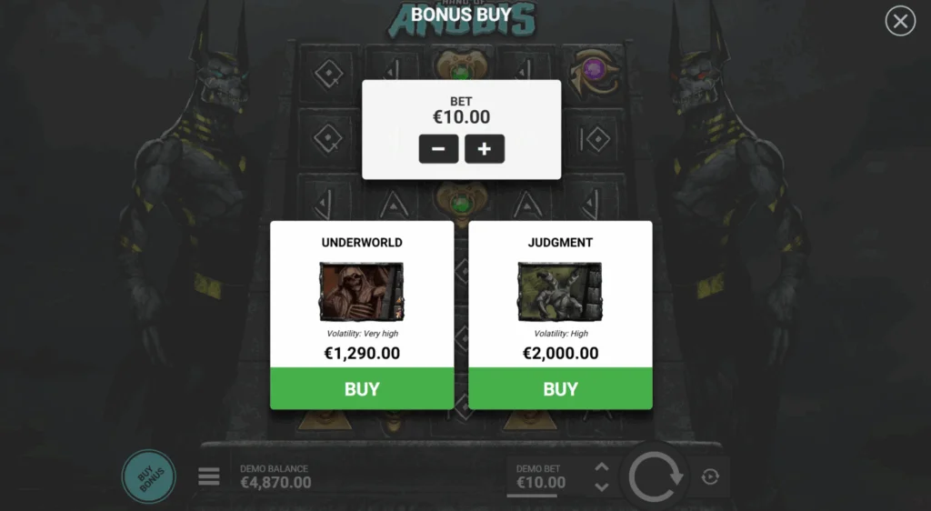 Hand of Anubis Bonus