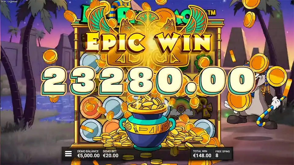 Le Pharaoh Big Win