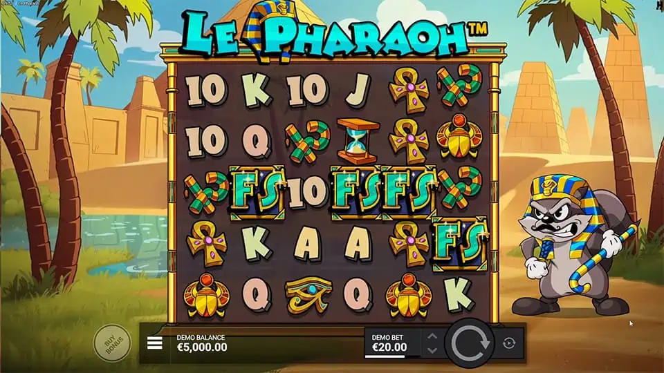 Le Pharaoh Free Spins
