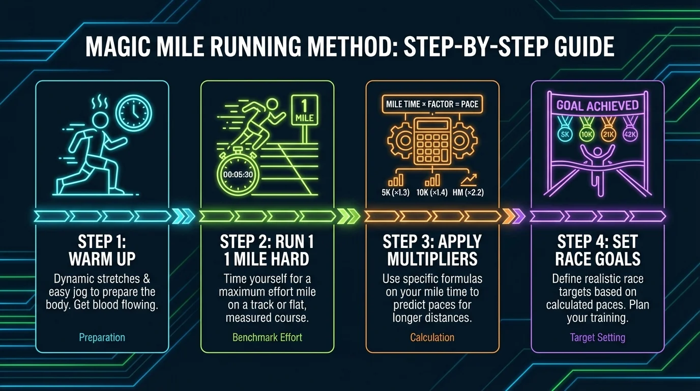 Jeff Galloway Magic Mile Step-by-Step Process