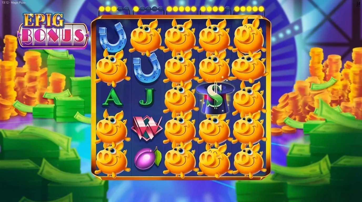 magic piggy bonus round max win