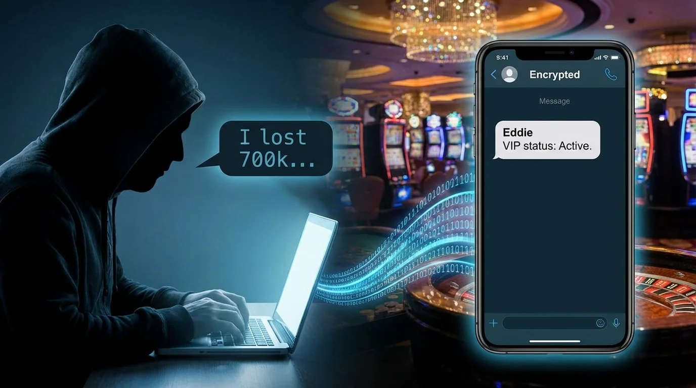 message between ed craven and teenage gambler