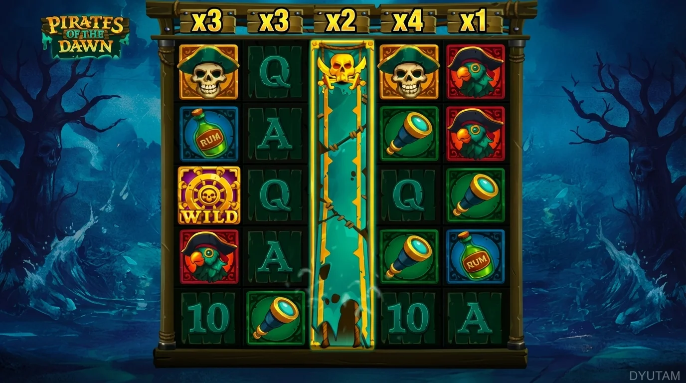 pirates of dawn bonus rounds