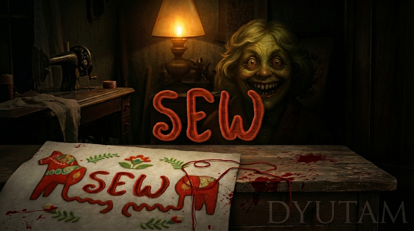 Sew by Shady Lady Slot Review: Grandmother’s Workshop Has Never Been This Disturbing