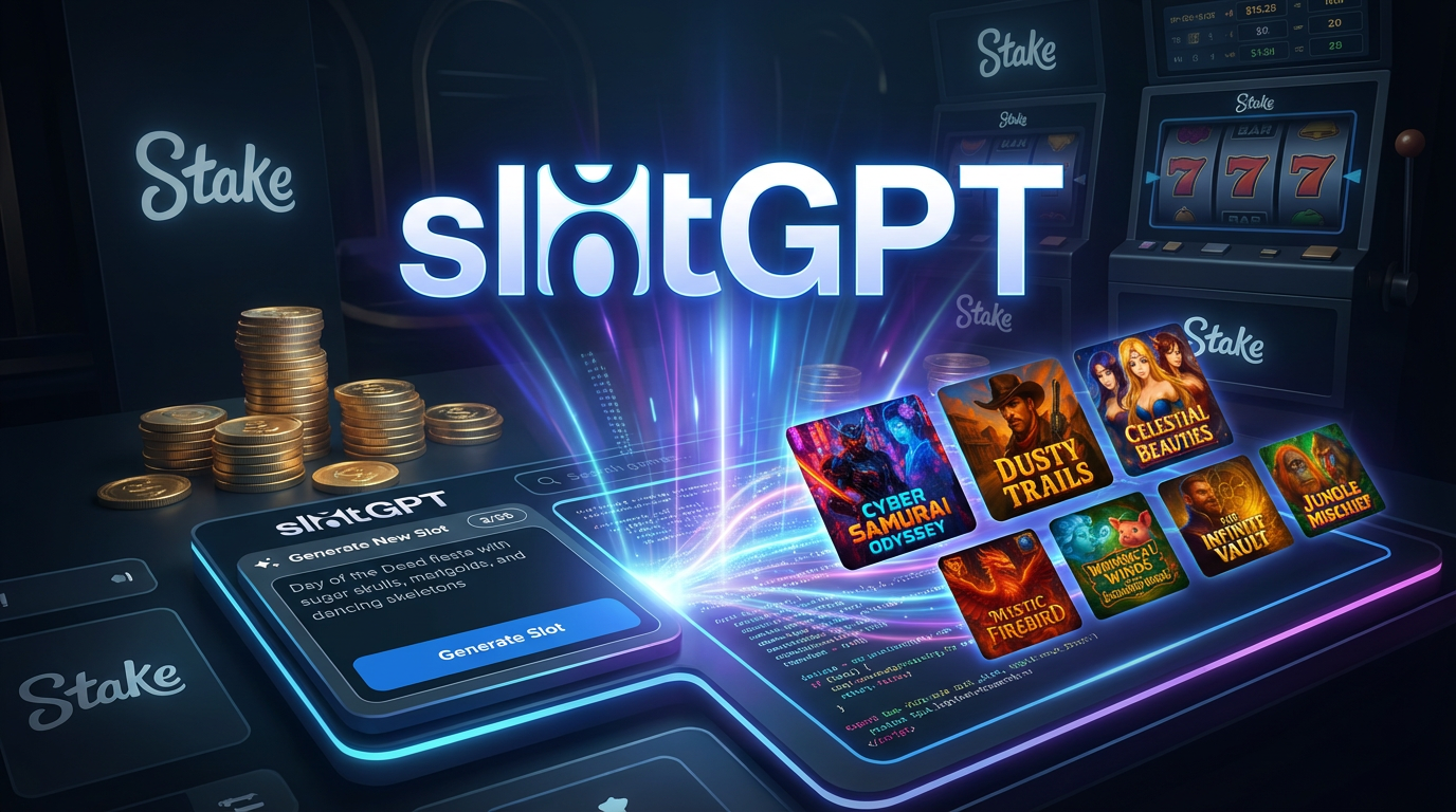 Stake.com Launches SlotGPT: AI-Powered Player-Created Slots Revolutionize Online Gaming