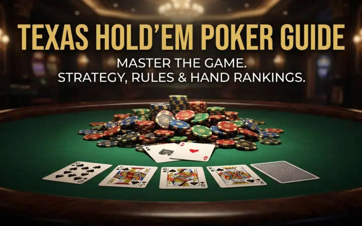 Texas Hold’em Rules: Complete Beginner’s Guide to Hands, Betting & Strategy (2025)