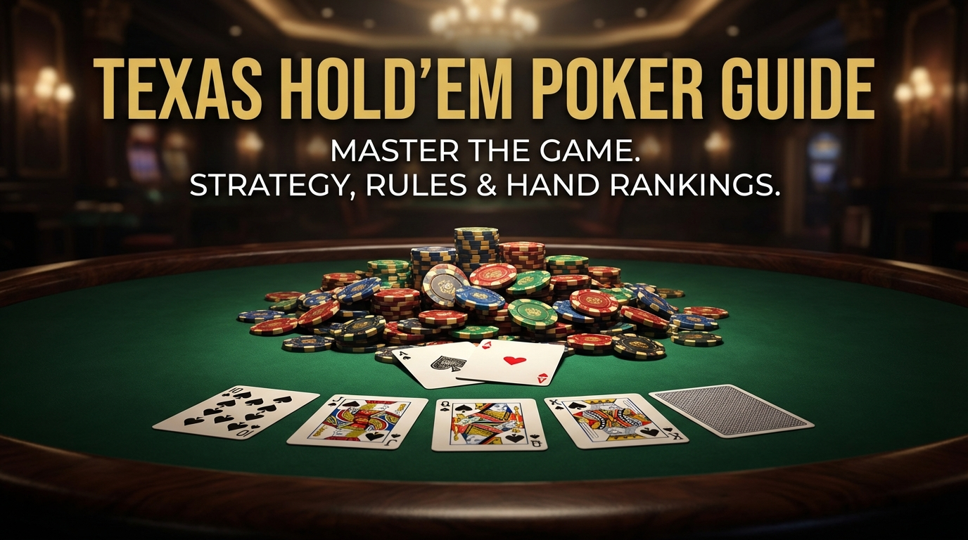 Texas Hold’em Rules: Complete Beginner’s Guide to Hands, Betting & Strategy (2025)