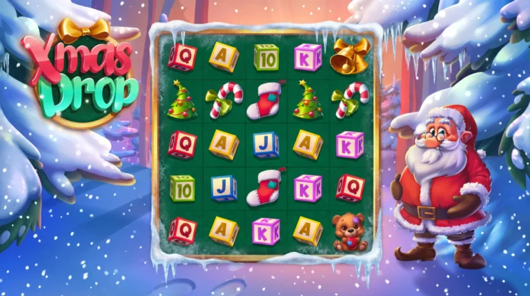 xmas drop winter theme by hacksaw gaming