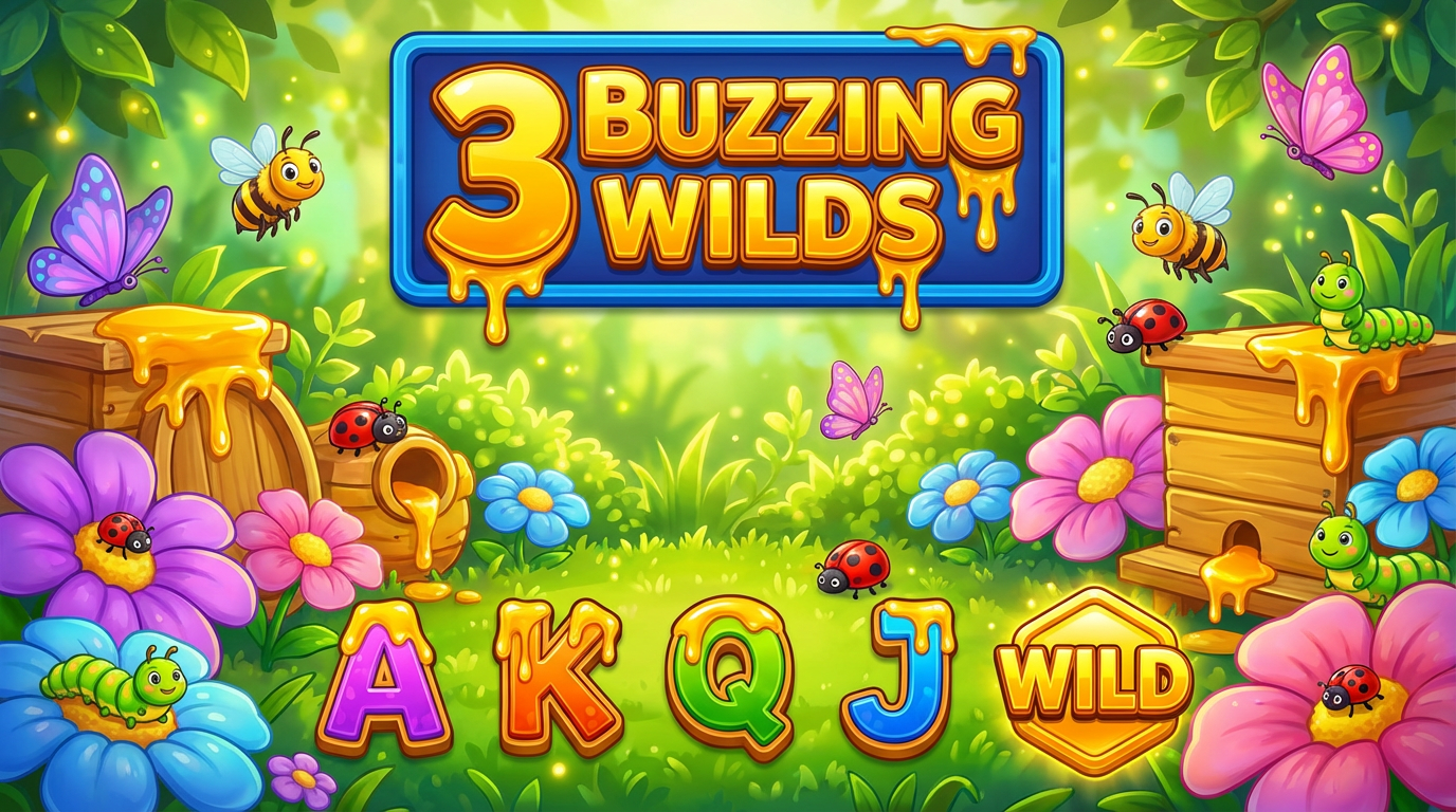 3 Buzzing Wilds Slot Review: Charming Bees, Disappointing Math