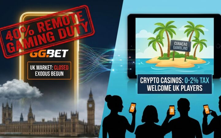 GG.Bet Exits UK Market as 40% Tax Sparks Operator Exodus
