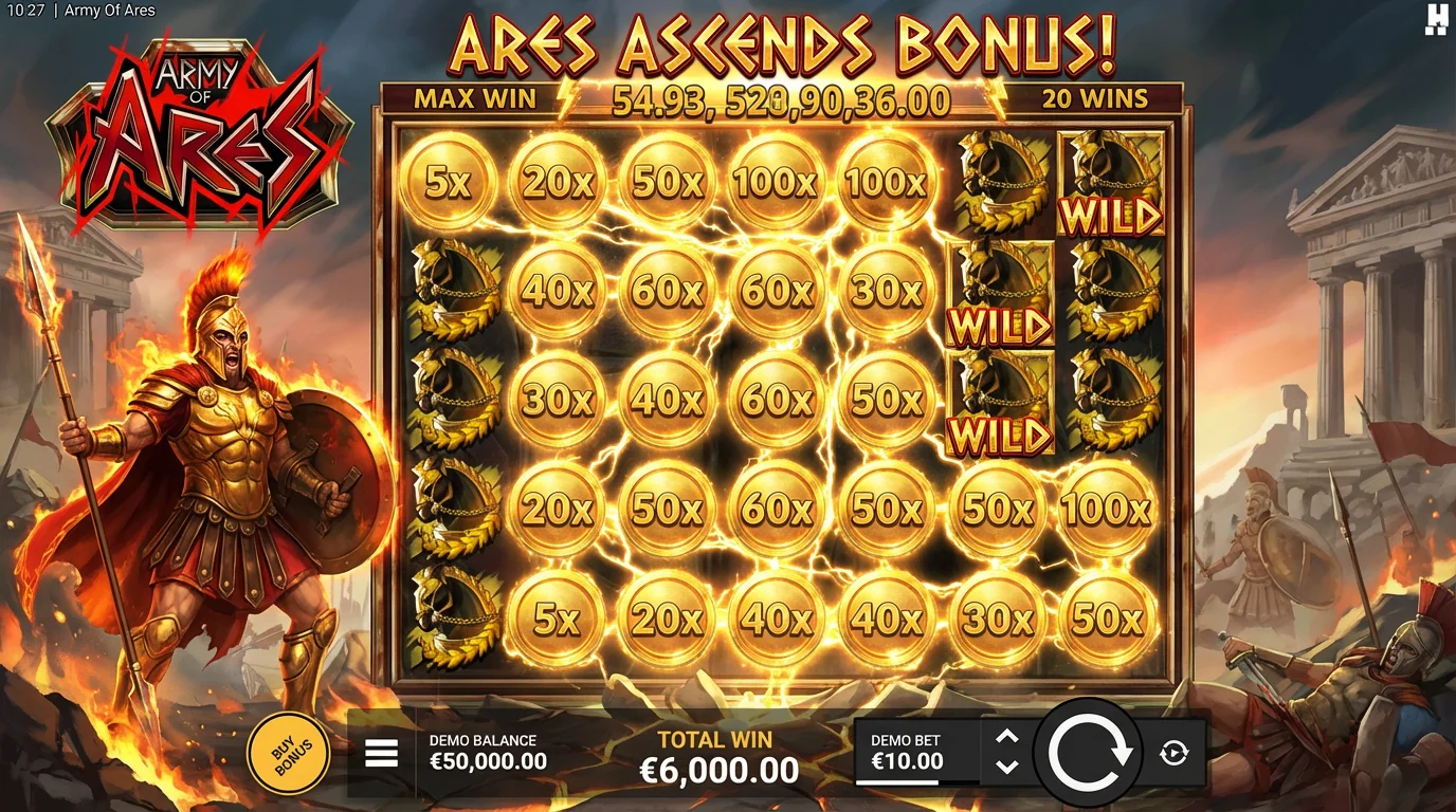 Army of Ares Ares Ascends hidden epic bonus feature