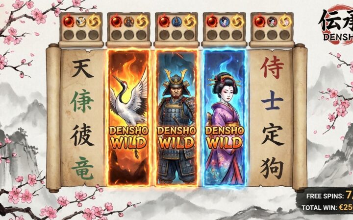 Densho Slot Review: Hacksaw Gaming’s Watercolor Wild Multiplier Masterpiece