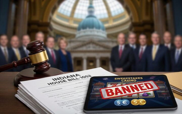 Indiana HB 1052 Hearing January 6: Sweepstakes Ban Would Affect Stake.us, All Operators