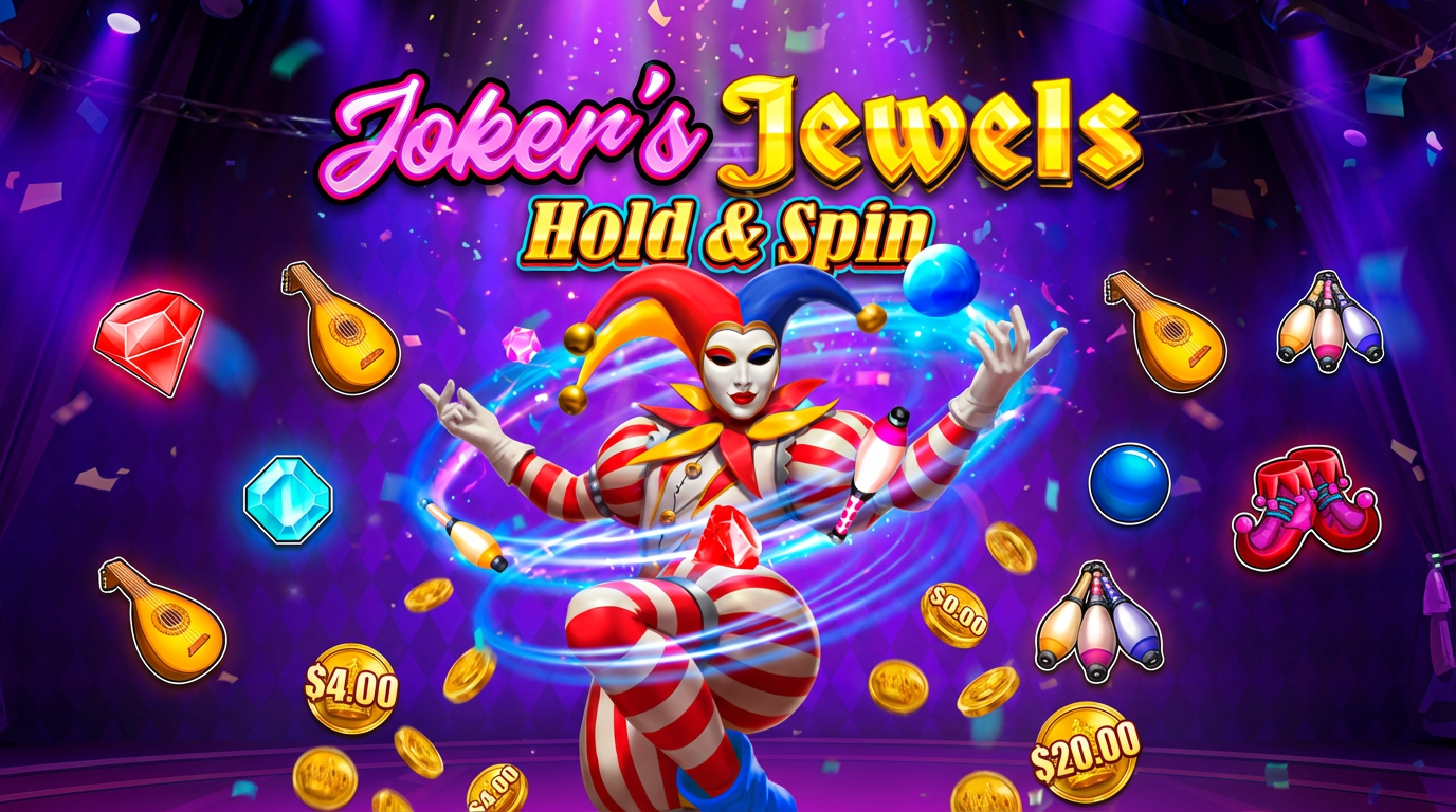 Joker’s Jewels Hold & Spin Slot Review: Classic Jester Meets Modern Respins