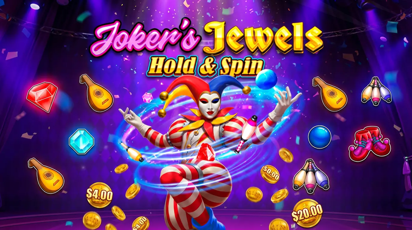 Joker’s Jewels Hold & Spin Slot Review: Classic Jester Meets Modern Respins