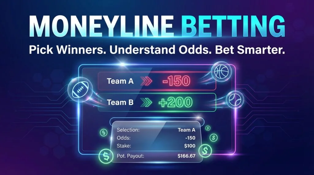 Moneyline Betting Guide - Pick Winners, Understand Odds, Bet Smarter