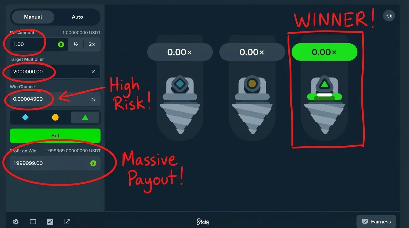 playing stake drill game