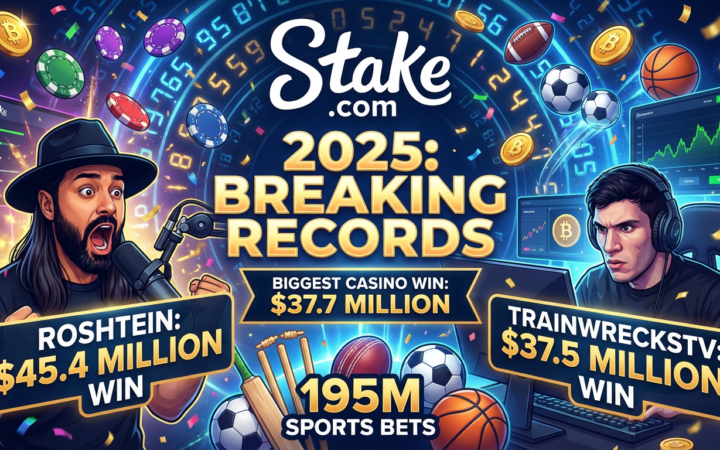 Stake.com 2025 Stats: $37.7 Million Biggest Casino Win, 195M Sports Bets