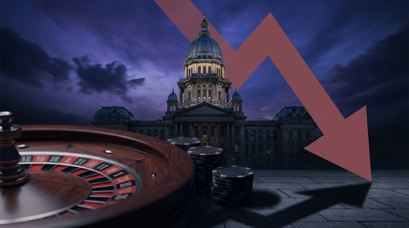 Illinois Raised Sports Betting Taxes and Lost 27.6 Million Wagers. Now It Wants 50% on Table Games.