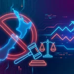 New Zealand map with gavel and prohibition symbol representing prediction markets gambling ban