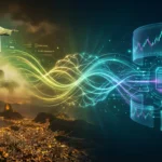 Brazil Christ the Redeemer statue merging with futuristic prediction market trading interface representing Kalshi international expansion into Latin America