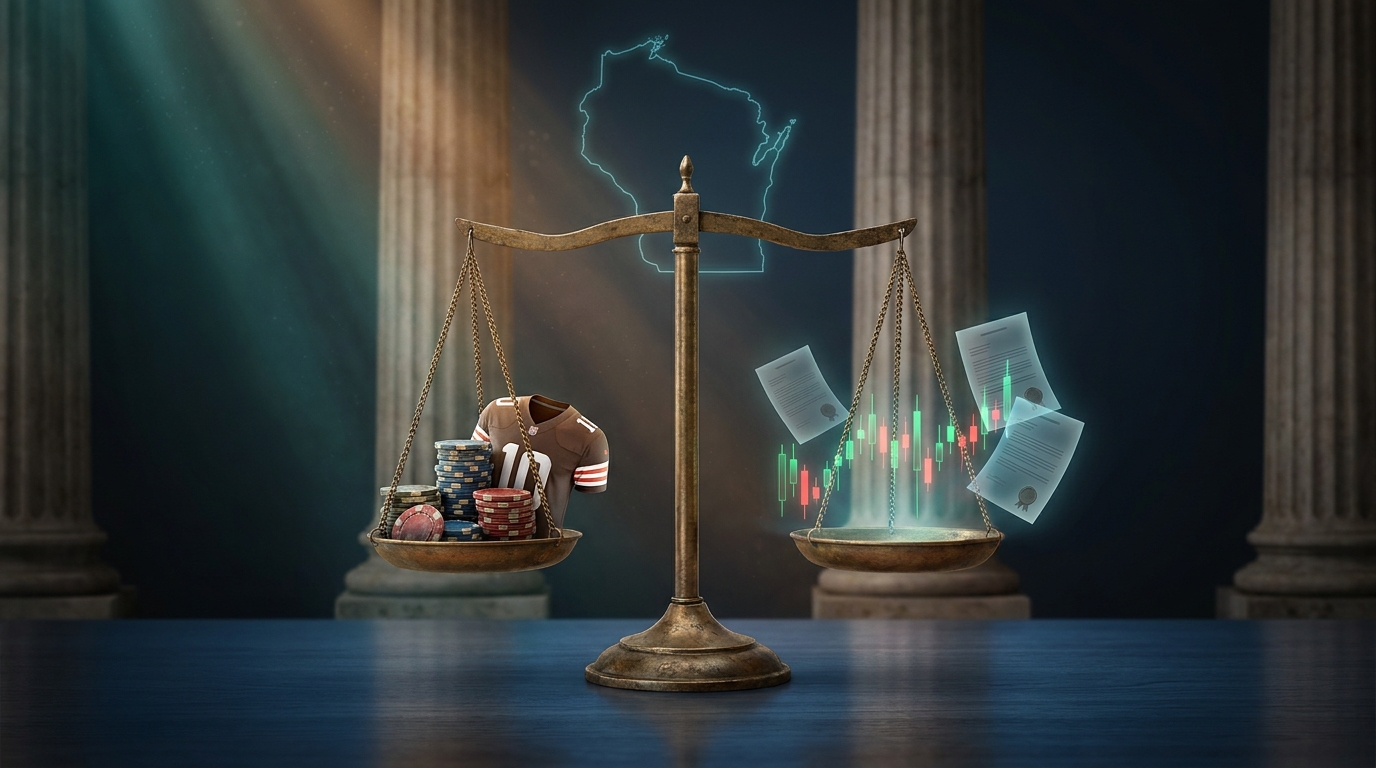 Wisconsin Sues Kalshi, Polymarket, Coinbase, Robinhood and Crypto.com — 14 Days After Legalizing Sports Betting