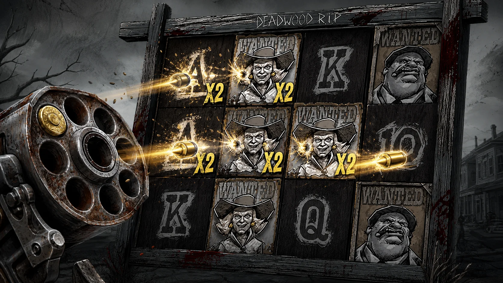 Deadwood R.I.P. Quick Draw multiplier feature