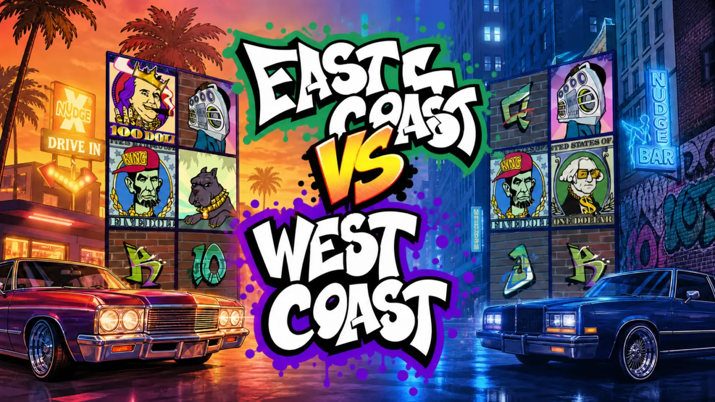 East Coast vs West Coast Slot Review: 30,618x Split