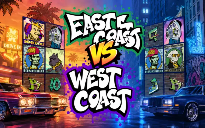 East Coast vs West Coast Slot Review: 30,618x Split