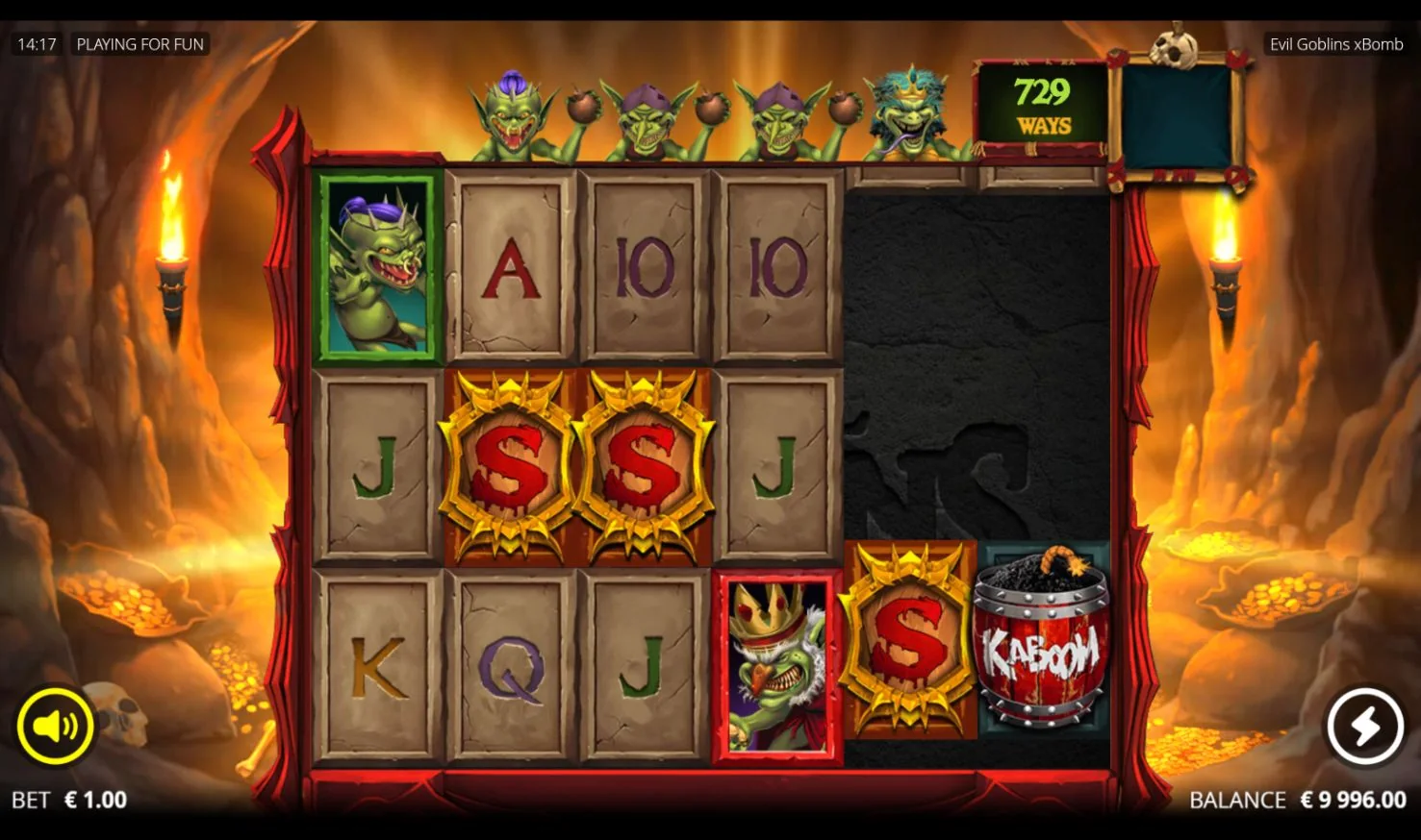 Evil Goblins xBomb Nolimit City: Real Evil Goblins xBomb demo with three scatters and an xBomb